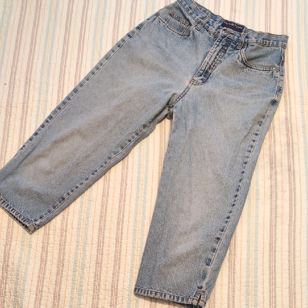 🌼Halston Cropped Jeans
